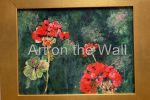 w   Geraniums   Lynne MacGregor  Acrylic   200.00