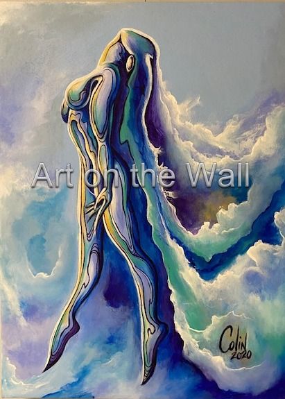 w   Power of Immersion   Colin Cook  Acrylic   300.00