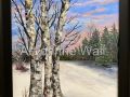 w   Silver Birches   Helen George  Acrylic   265.00